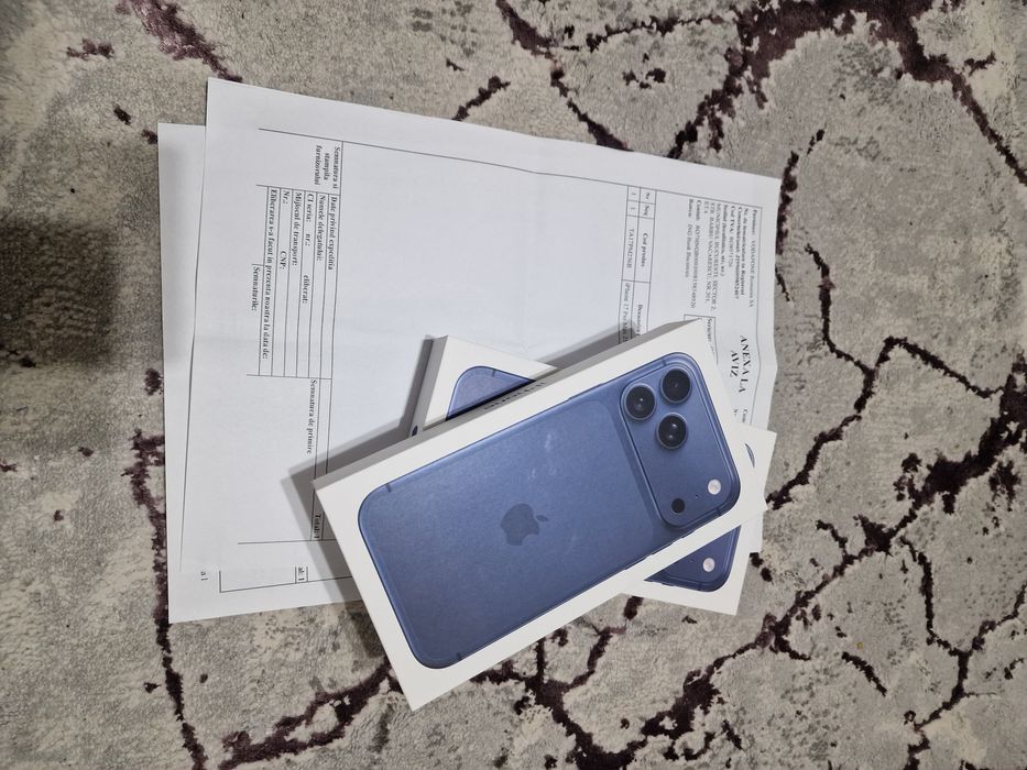 IPHONE 17 PRO MAX 256GB Sigilat Garanție 24 luni,  factura