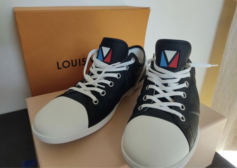 Sneakersi piele Louis Vuitton American Cup masura 46