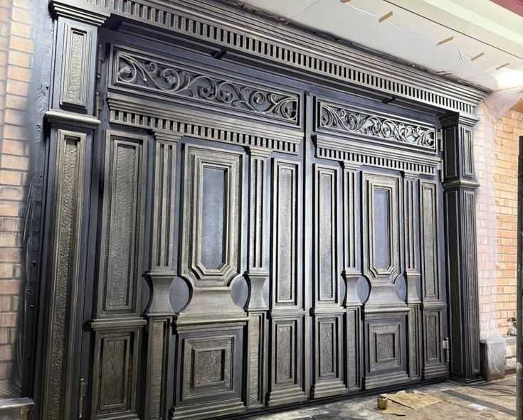 Дарвоза ва барча темир ишлари навес