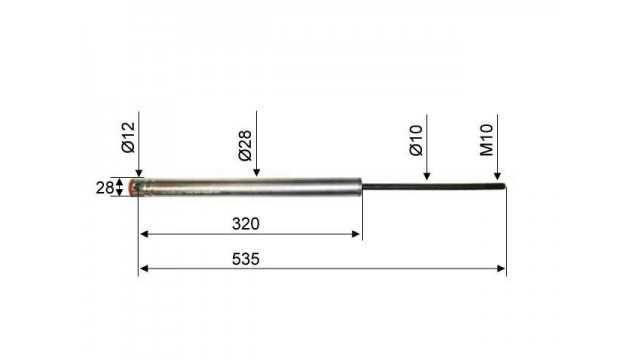 Amortizor frana knott kf 27