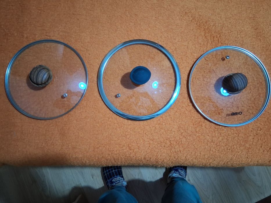 Стъклен капак за тенджера