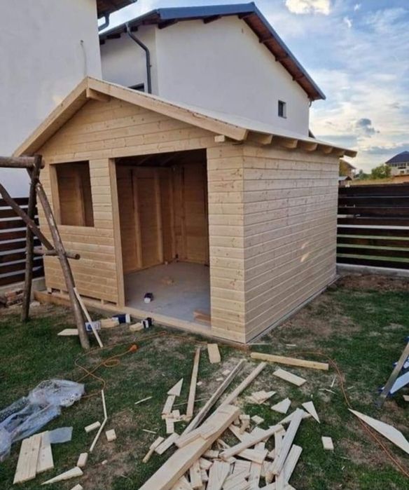 Terase, foișoare, magazii, pergole, căsuțe de gradina, magazii etc