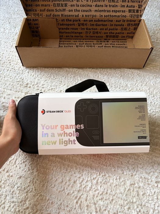 Steam Deck OLED 512GB — как новый, полный комплект