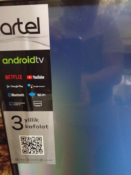 Продам Артель 4/К новый смарт новый