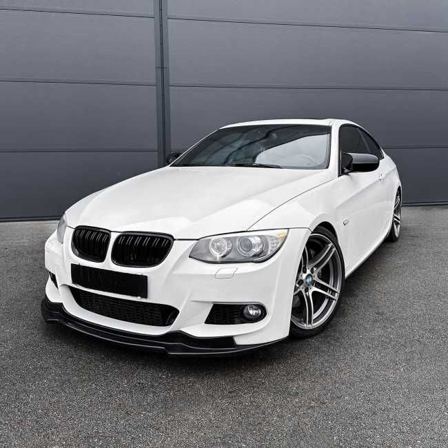 Grile Duble Bara Fata Nari M Style BMW E92 E93 LCI FACELIFT// NON FACELIFT, Negru Lucios