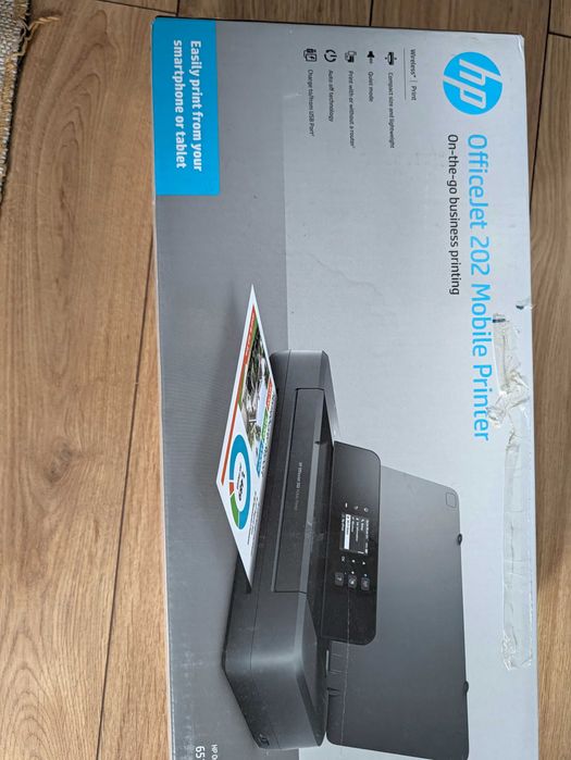 Imprimantă portabilă HP OfficeJet 202 Mobile Printer - Wi-Fi, Baterie, Compactă