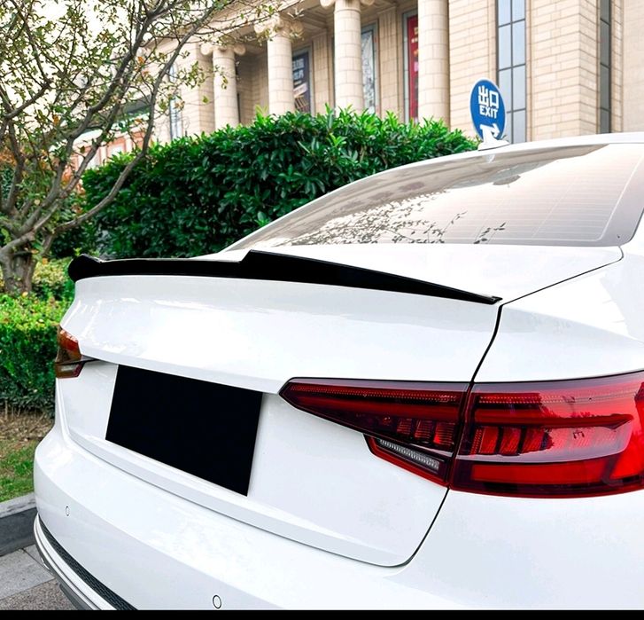 Eleron sport tuning lip codită portbagaj compatibil Audi A4 B9 model M4 V style