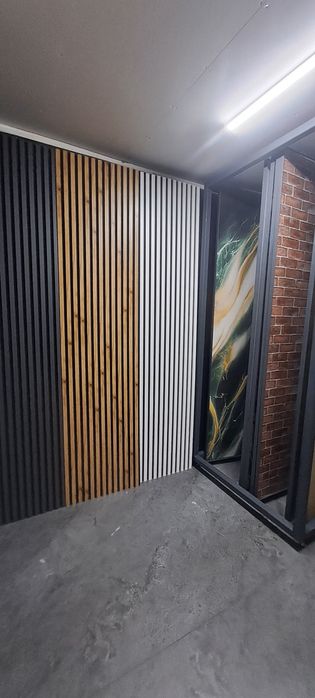 Vand panouri decorative 3D/riflaje mdf /wpc