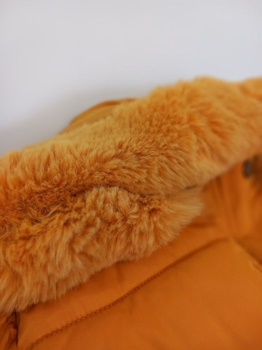 Зимно яке дамско жълто горчица