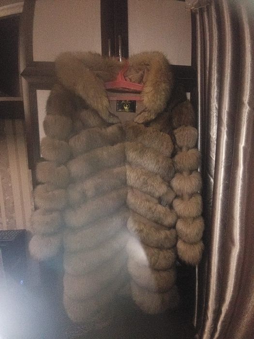 Шуба песец трансформер