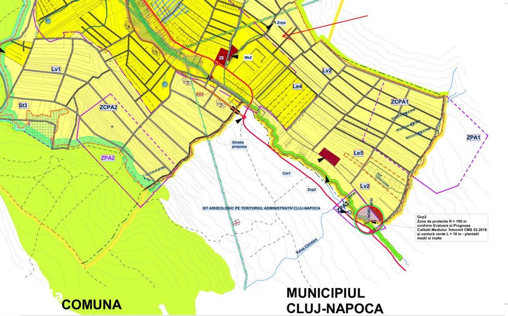8.700 mp pentru dezvoltare rezidentiala la 3 km de CREIC - Chinteni