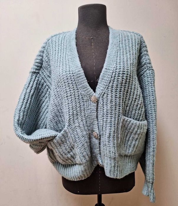 Синя жилетка Zara