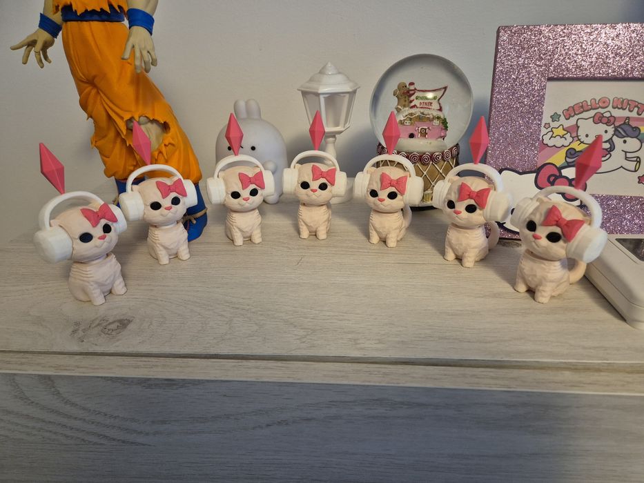 Figurina pisicuța - SIMS - Bobble-head