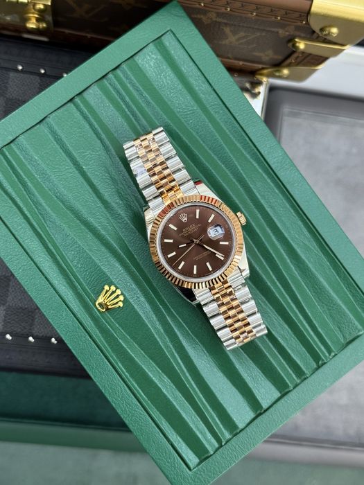 Rolex Date-Just 41mm Chocolate