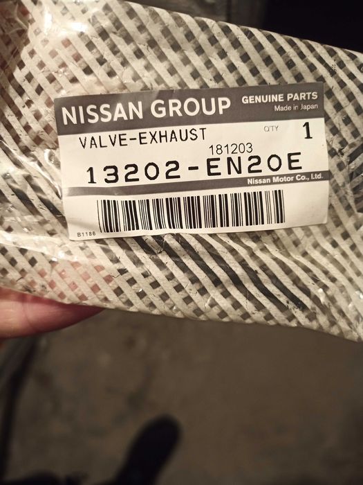 Оригинални изпускателни клапани за Nissan Qashqai J10 OEM 13202-EN20E