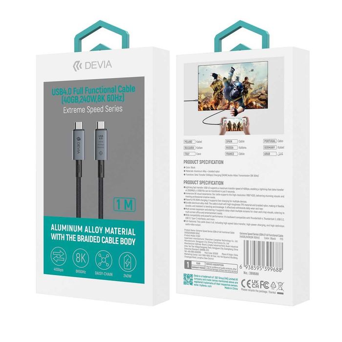 Cablu usb-c super fast charge 240W MacBook Pro Air iPad Asus Rog Razer