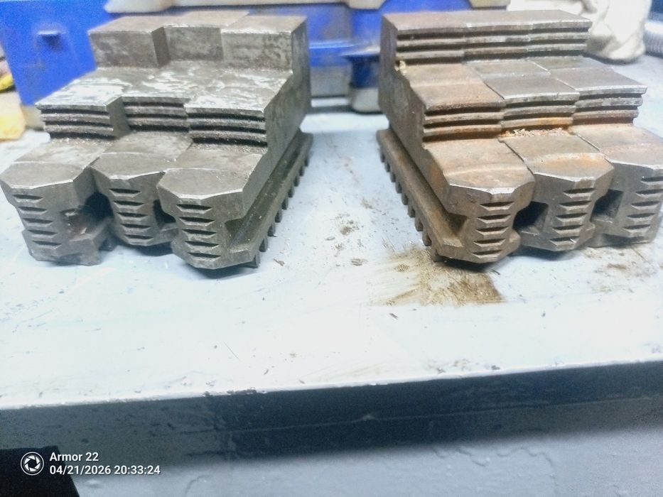 Токарный патрон кулачки польские