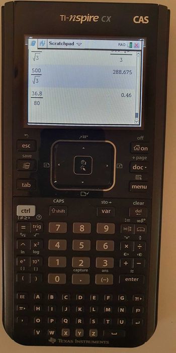 Calculator stiintific Texas Instruments TI-Nspire CX CAS