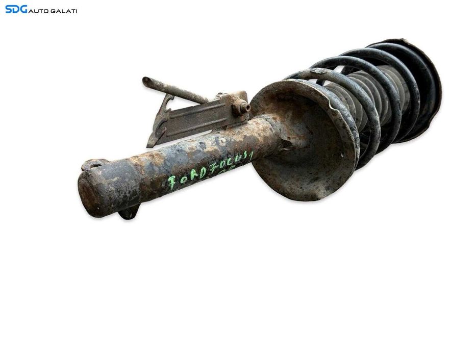 Amortizor Complet cu Arc si Flansa Dreapta Ford Focus 1 1.6 Benzina 1998 - 2004 Cod 98AG-3K155-AF [LC3463]