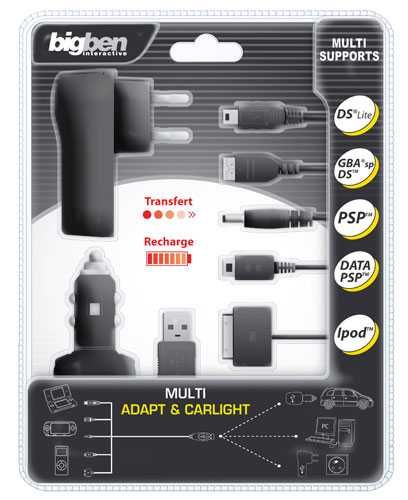 Incarcator PSP / DS Lite DS / GBA / GameBoy SP / iPod sursa alimentare