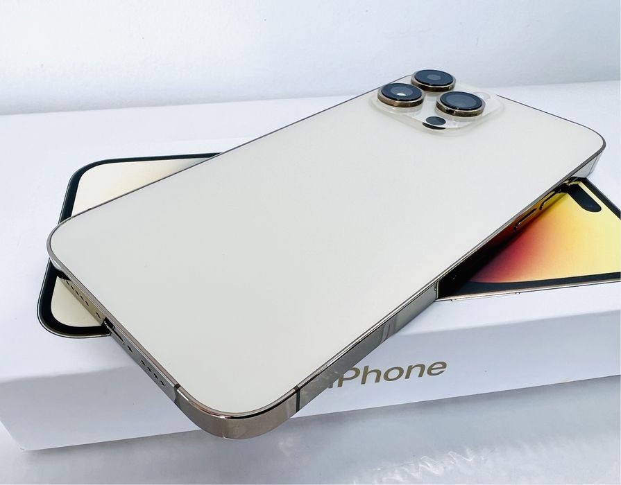 Apple iPhone 14 Pro 256GB Gold 100% Батерия! Гаранция!