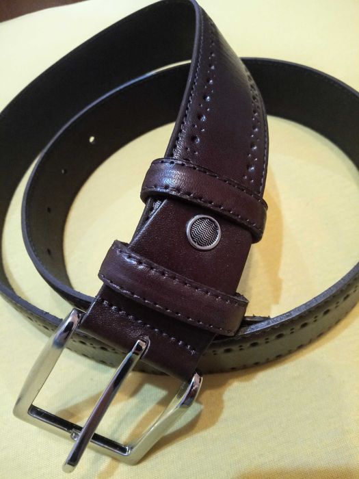 Мъжки колан естествена кожа