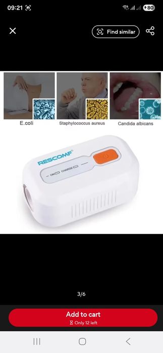 Igienizare aparate CPAP