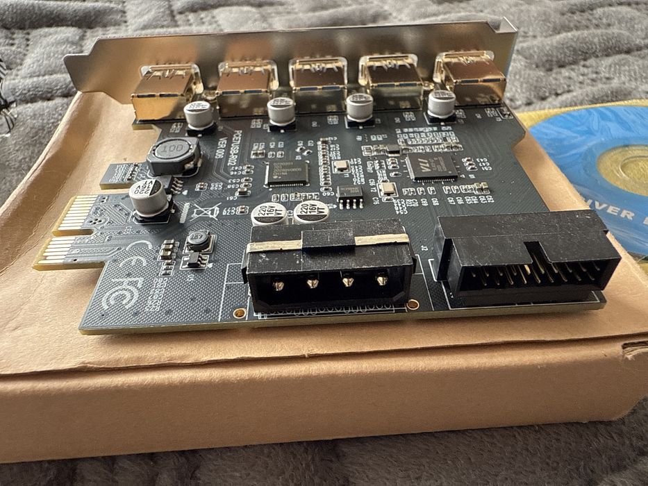 USB 3.0 x 5 плата расширения usb
