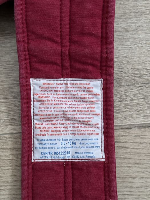 Sistem de purtare - Marsupi (S/M)