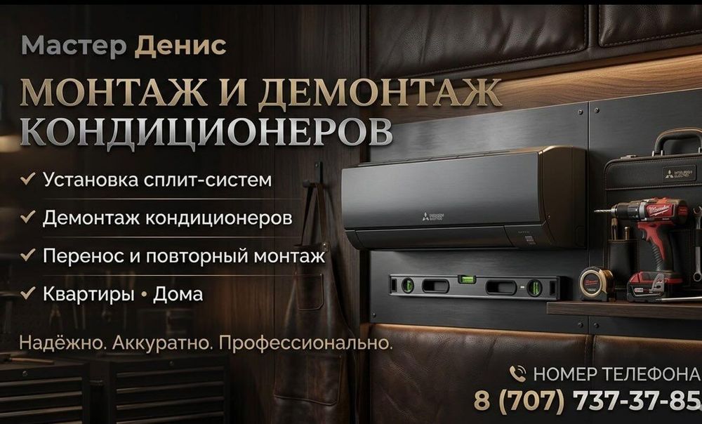 Установка кондиционеров
