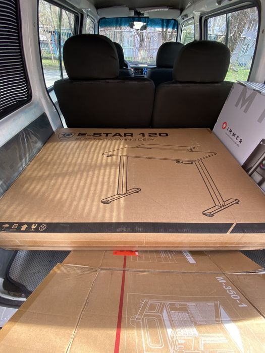 Игровой стол с электрической регулировкой высоты Cougar E-Star 120