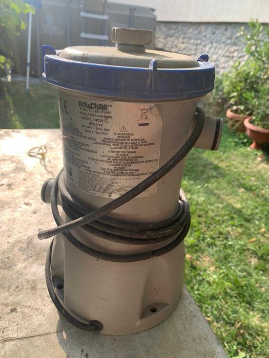 pompa de piscina , scara , tevi laterale