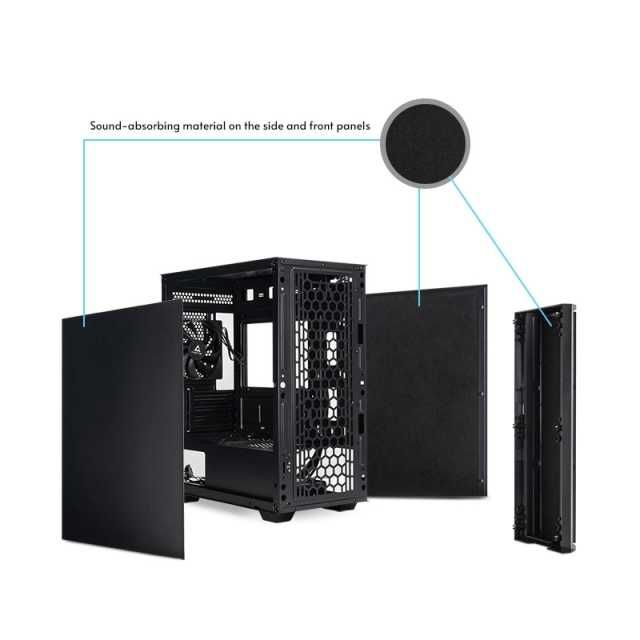 PC Ryzen 5 5600GT 16GB RAM, 1TB SSD office, editare Windows 11