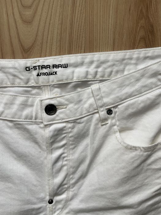 G-Star Raw Afrojack A crotch White tapered/Нови мъжки дънки W38