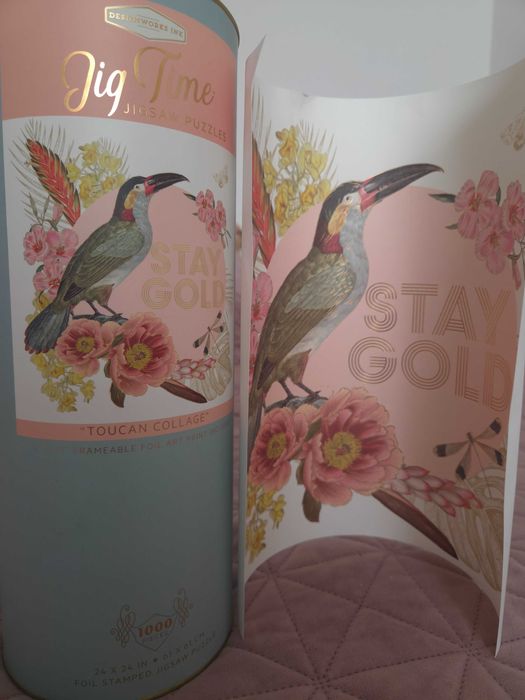 Puzzle 1000 piese - Toucan Collage