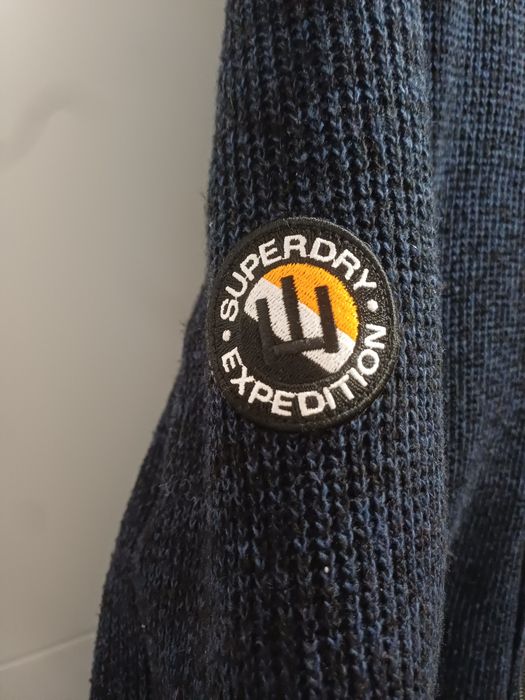 Оригинален Superdry  мъжки суичър с топла подплата