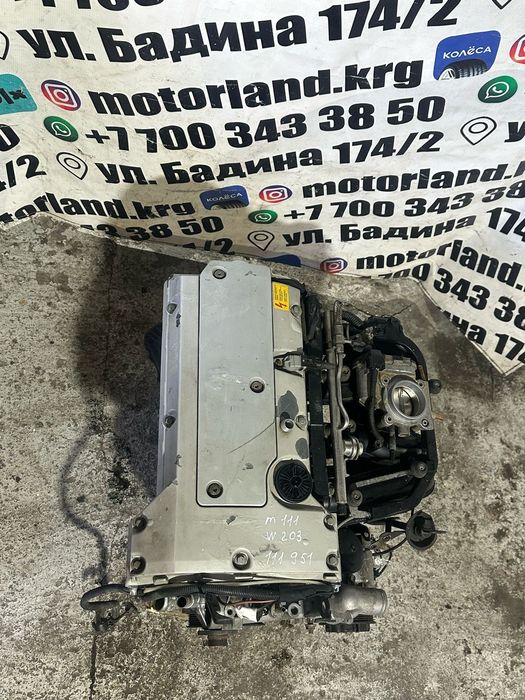 Двигатель Mercedes Benz w203 m111 2.0l