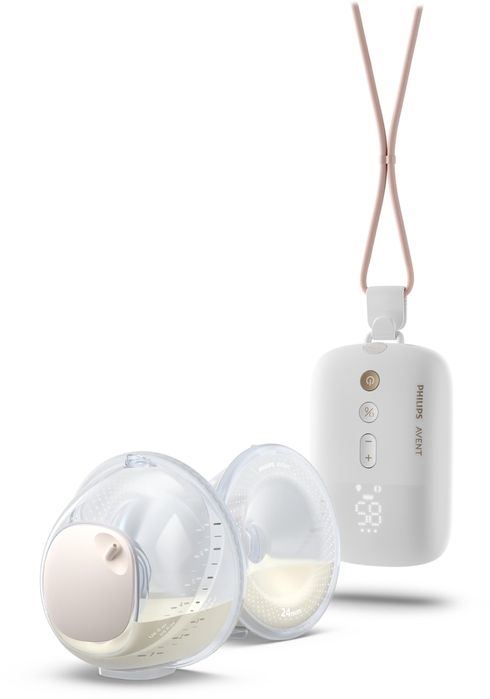 Pompa de san electrica dubla PHILIPS AVENT SCF532/11, 200ml, alb-transparent, in garantie