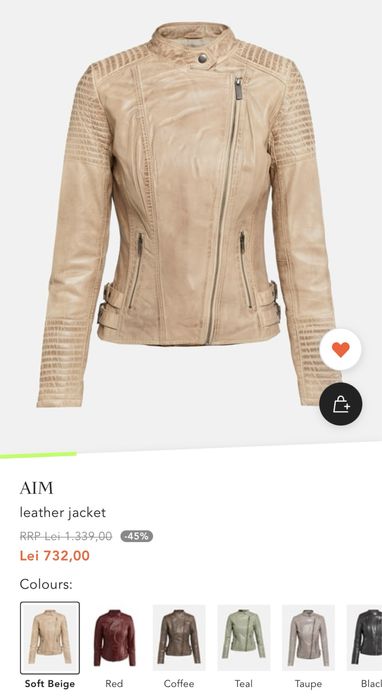 Vând geacă de piele