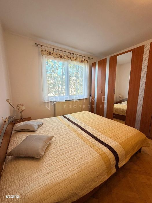 3 Camere, Et. 2, Decomandat, 2 băi, Mobilat complet- zona Tudor