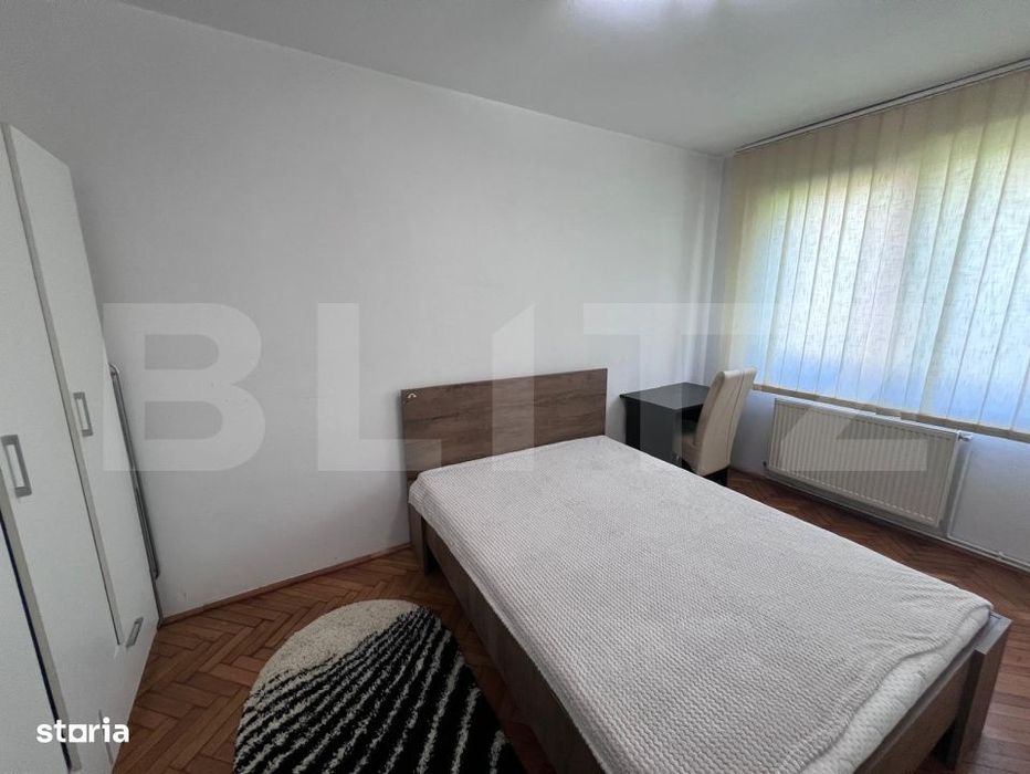 Apartament cu 2 camere, decomandate, 65 mp, zona Stadion CFR