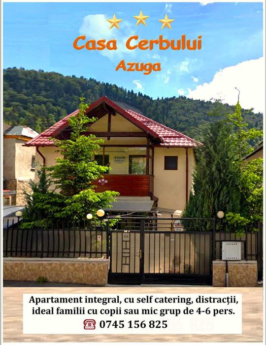 Casa Cerbului 3*** 4-6 pers. Valea Prahovei AZUGA