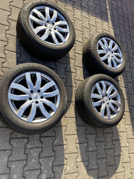 4 броя алуминиеви джанти с гуми 17 цола - Mercedes / Bmw / Audi