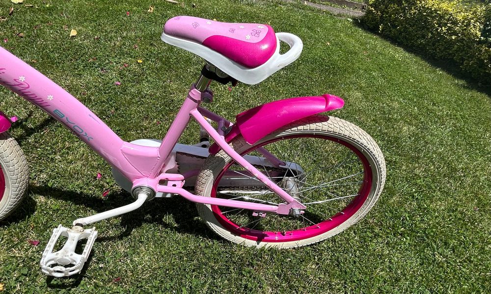 детско колело за момиче.  Модел BYOX Велосипед 20 PUPPY PINK.