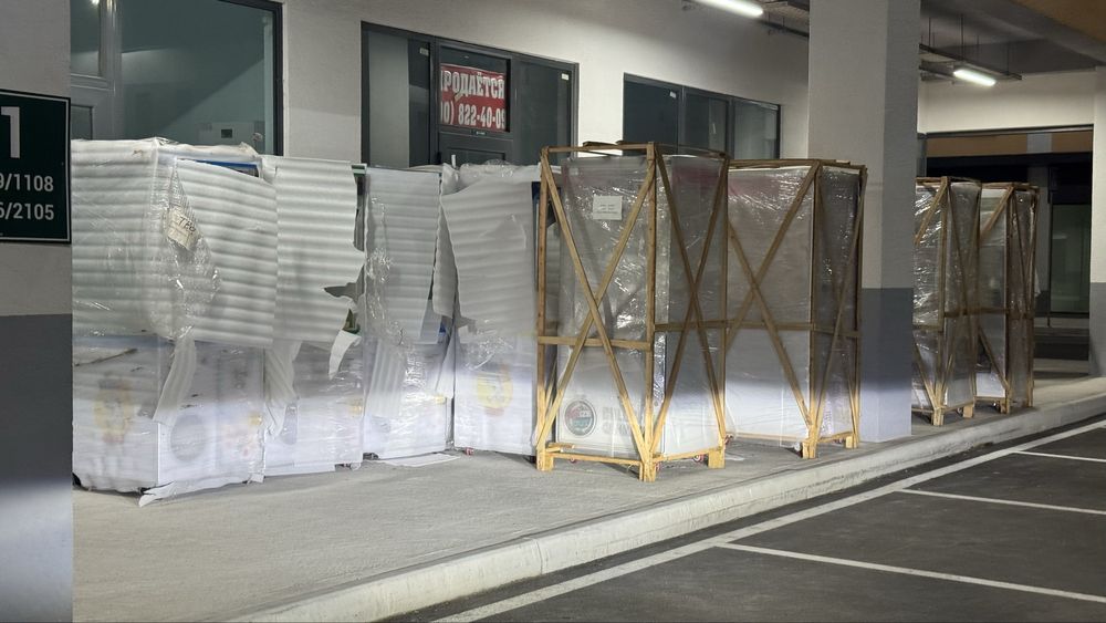 Kran aparat /oʻyinchoq aparat / xvatayka/ batut