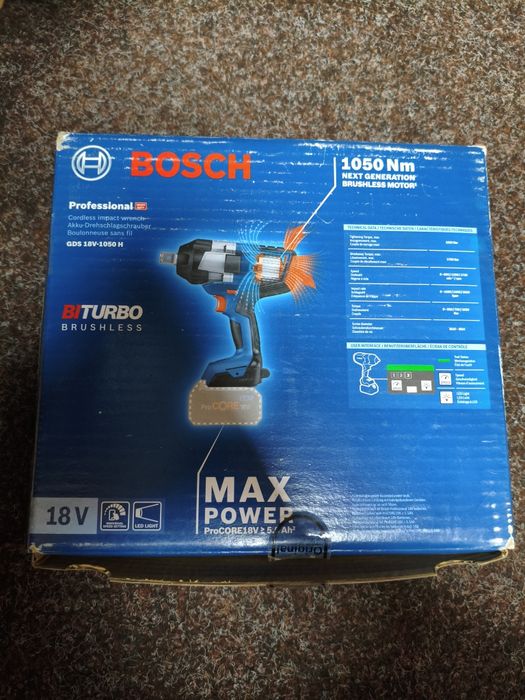 ударный гайковёрт Bosch