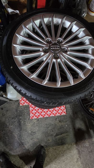 Jante audi 17 cu anvelope noi