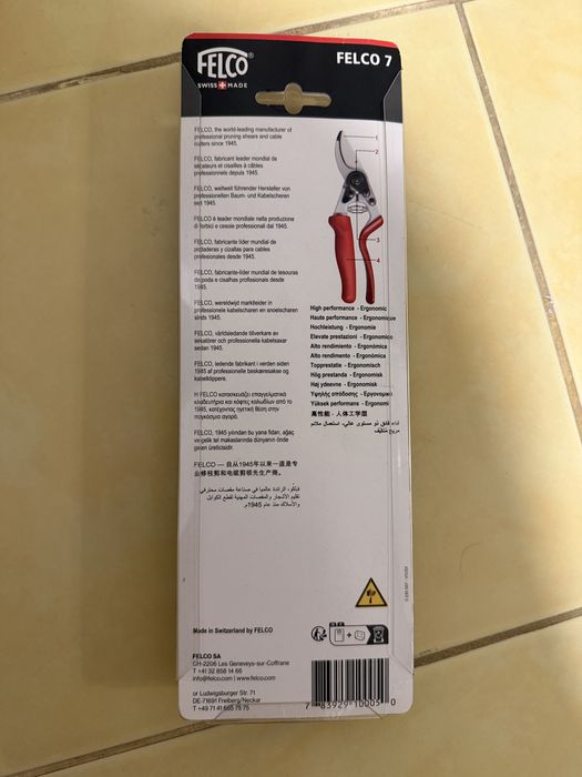 Foarfeca FELCO 7-Swiss Made