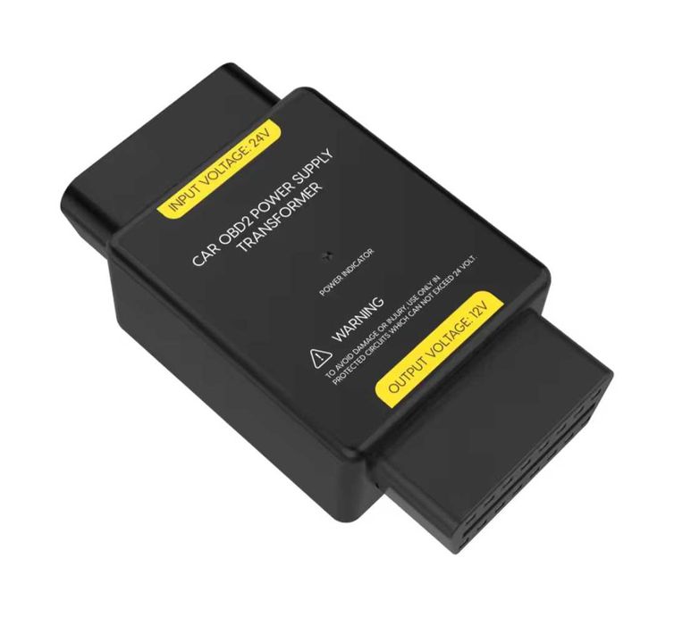 Преобразувател на напрежение от 24 волта към 12 волта.