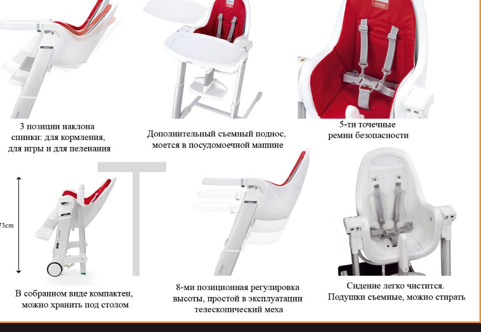 Стульчики для кормления Inglesina